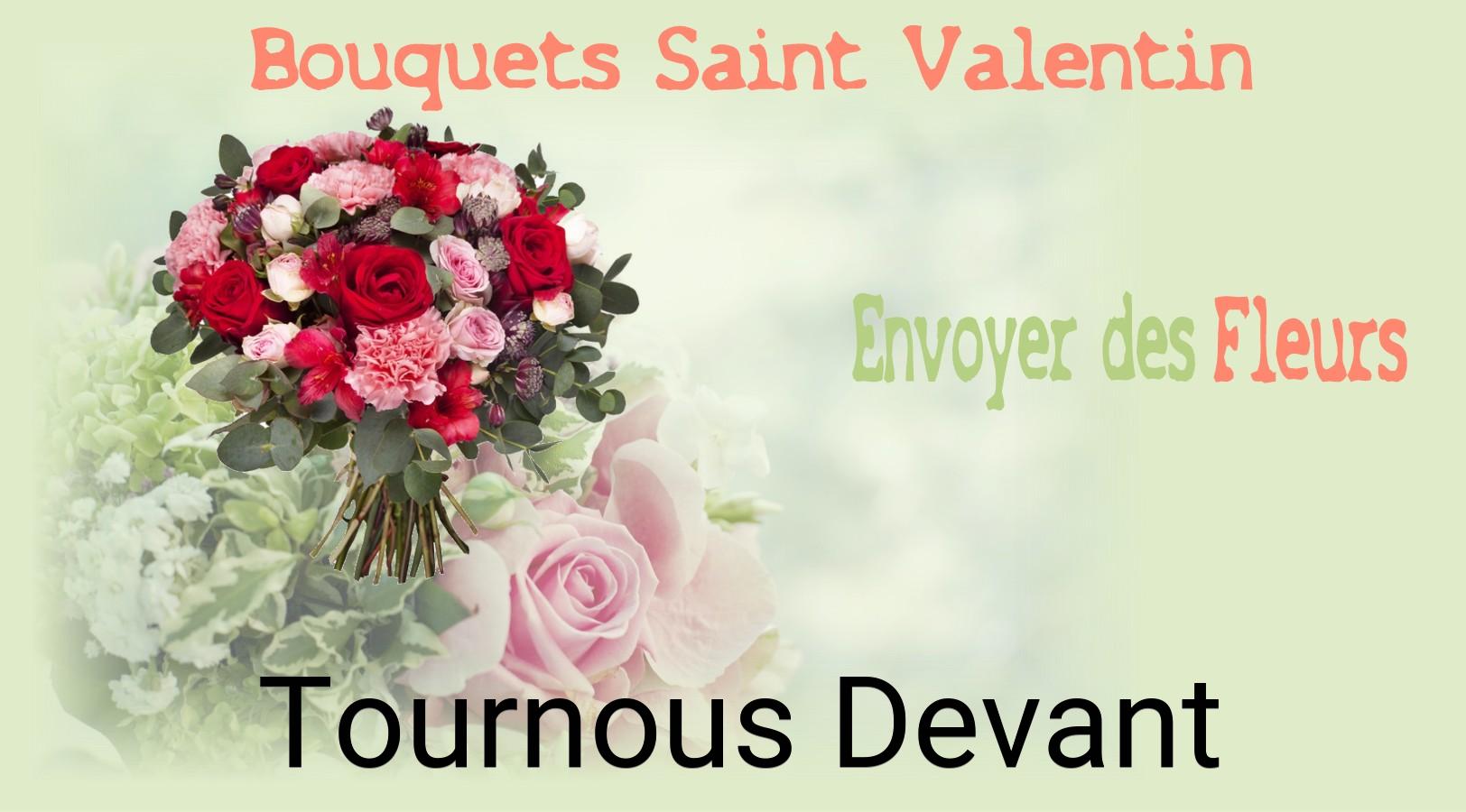 Roses de Saint-Valentin livrées à Tournous-Devant